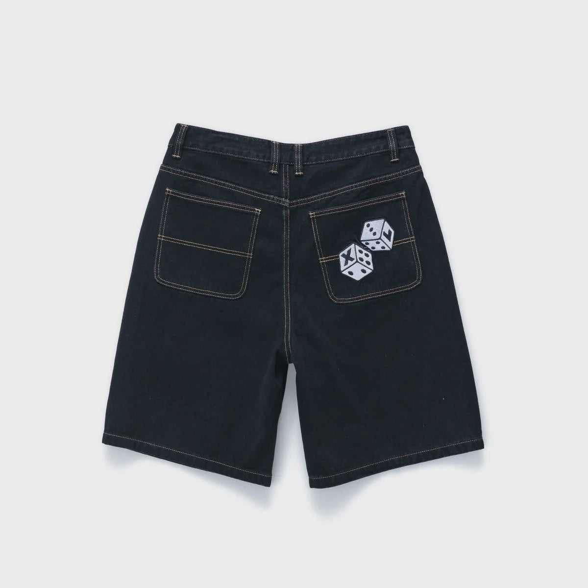 XL Dice Bull Denim Short - Raw Black