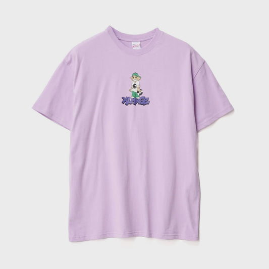 Peace Man SS Tee - Light Purple