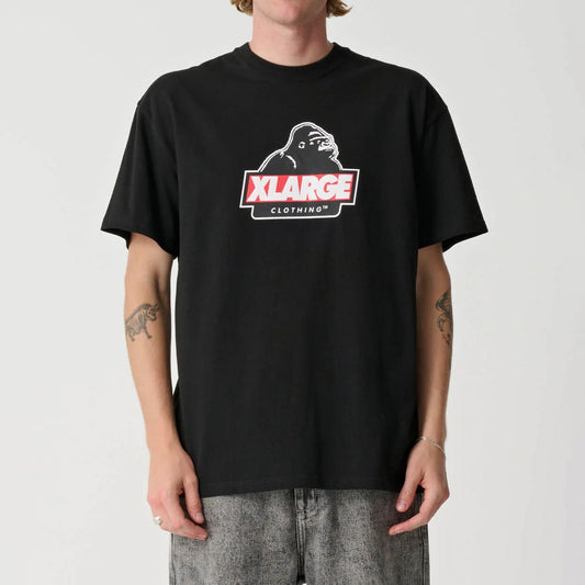 Slanted S/S Tee - Black