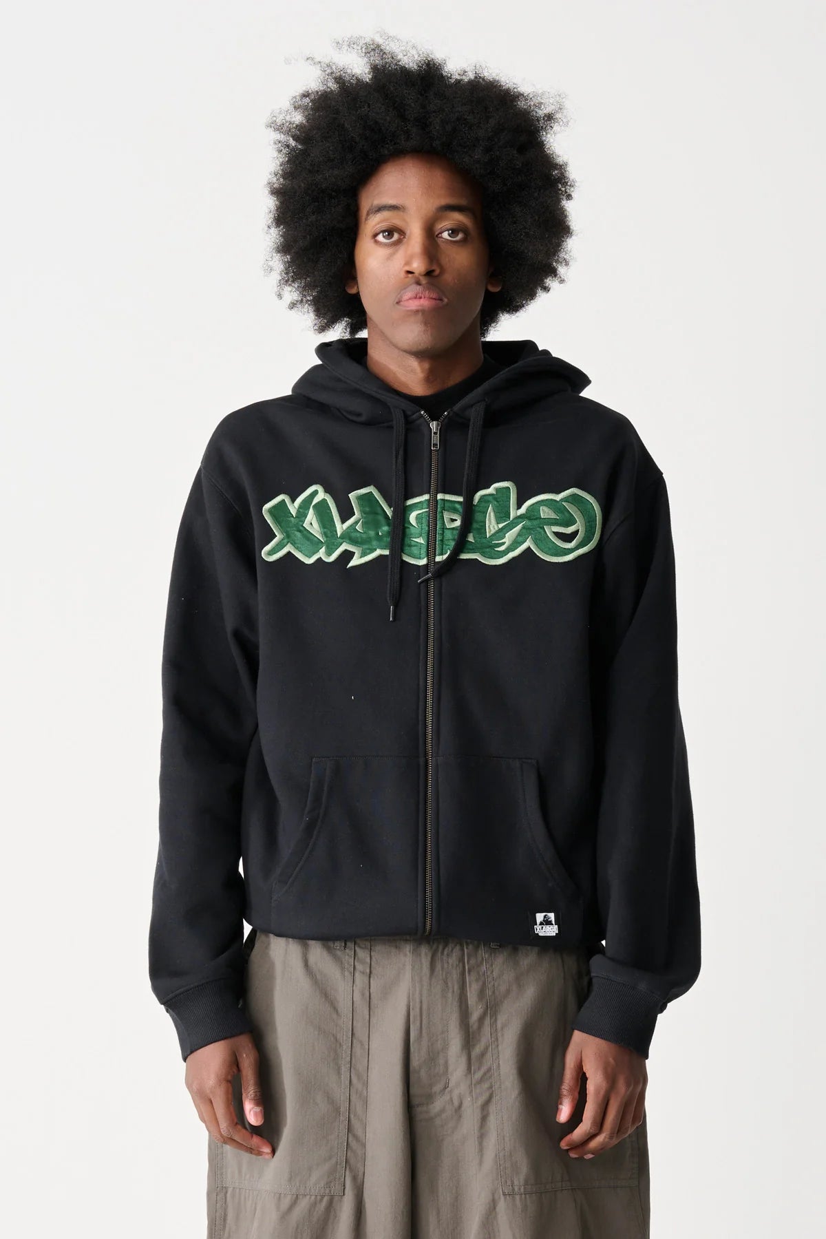 Mark Zip Thru Hood - Black