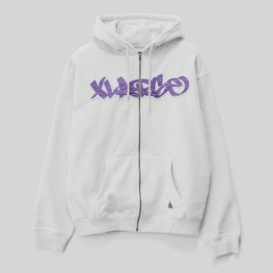 Mark Zip Thru Hood - Snow Marle