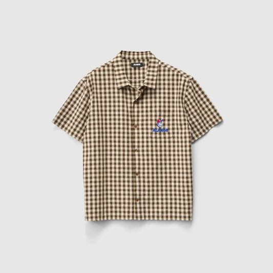 Smile SS Shirt - Brown