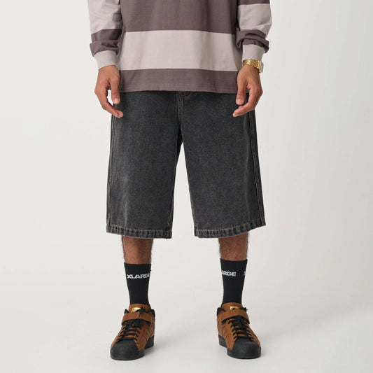 Baggy Bull Denim 91 Short - Washed Black
