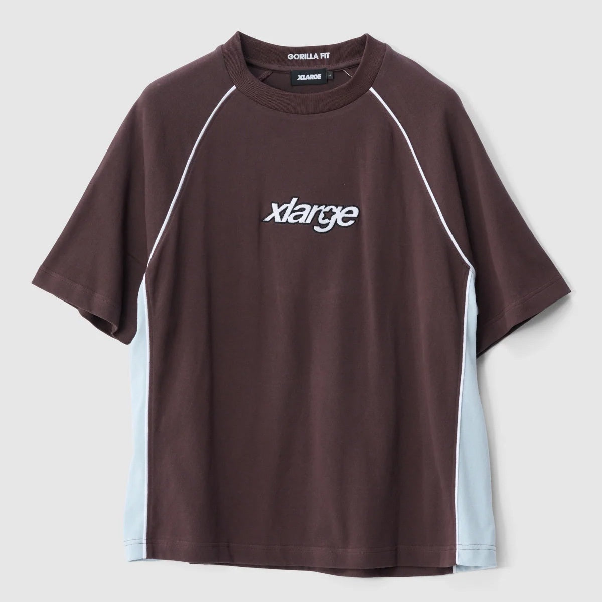 Star Panel Gorilla Fit Tee - Chocolate