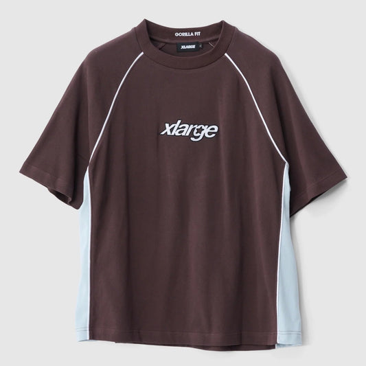 Star Panel Gorilla Fit Tee - Chocolate