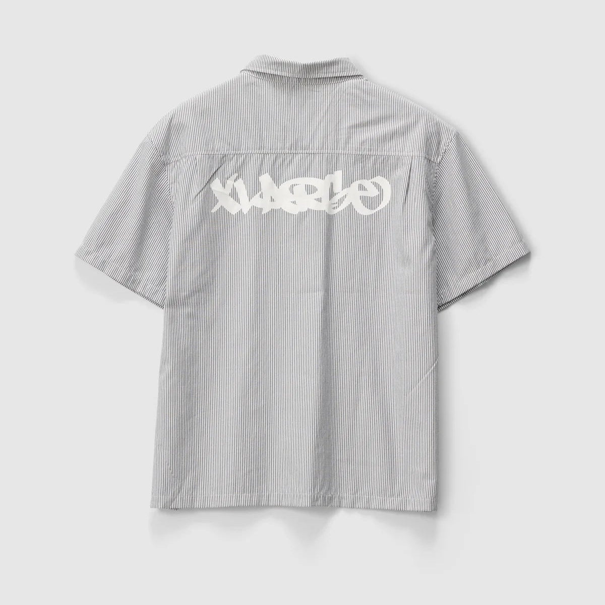 Mark Gorilla Fit SS Shirt - Navy/White Stripe