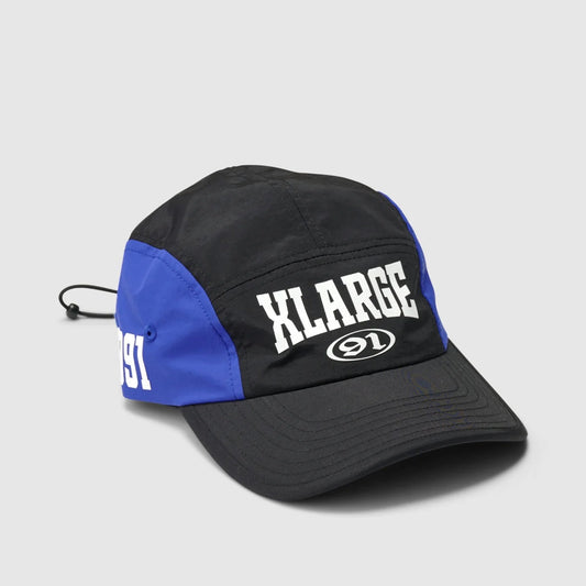 Football Camp Cap - Black/Blue