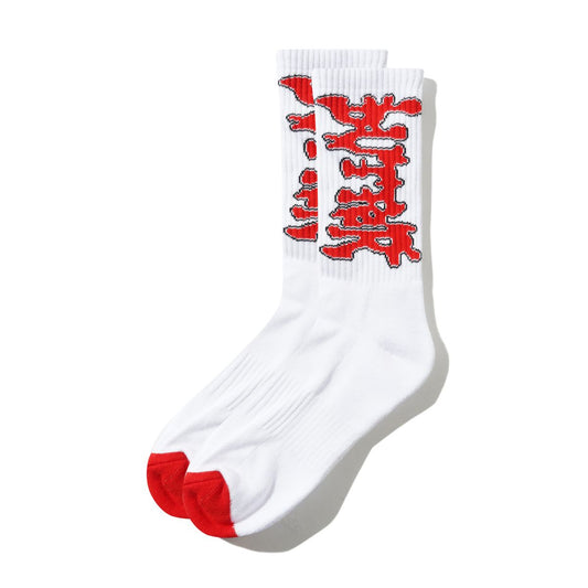 Blotch Socks - White