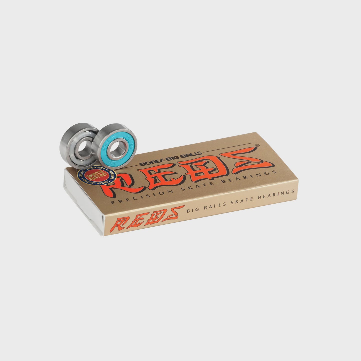 Bones Big Balls Reds Bearings - 8 Pack
