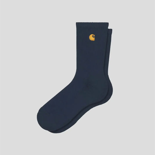 Chase Socks - Dark Navy / Gold