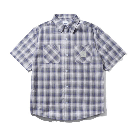 Equipment S/S Shirt - Navy Check