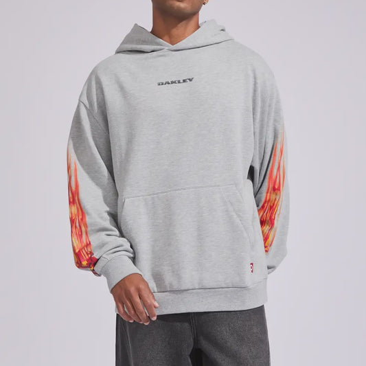 Flame Fleece Hoodie - New Granite Heather