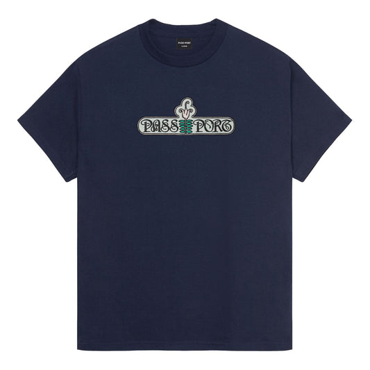 Gardenia Tee - Navy