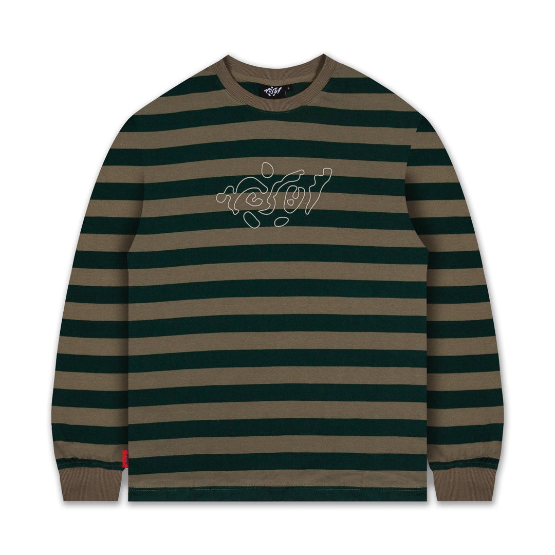 Jigsaw Stripe Long Sleeve - Green