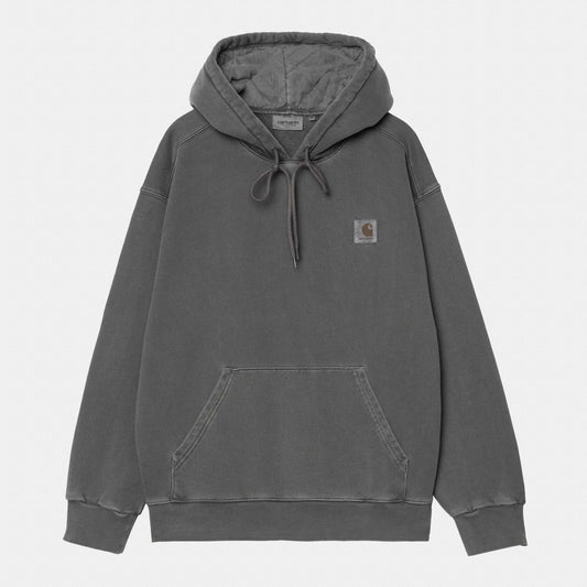 Hooded Nelson Sweat - Graphite Garment Dyed