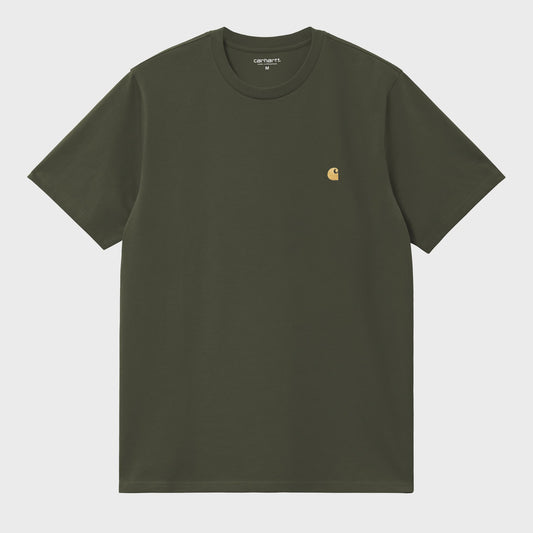S/S Chase T-Shirt -  Olive / Gold