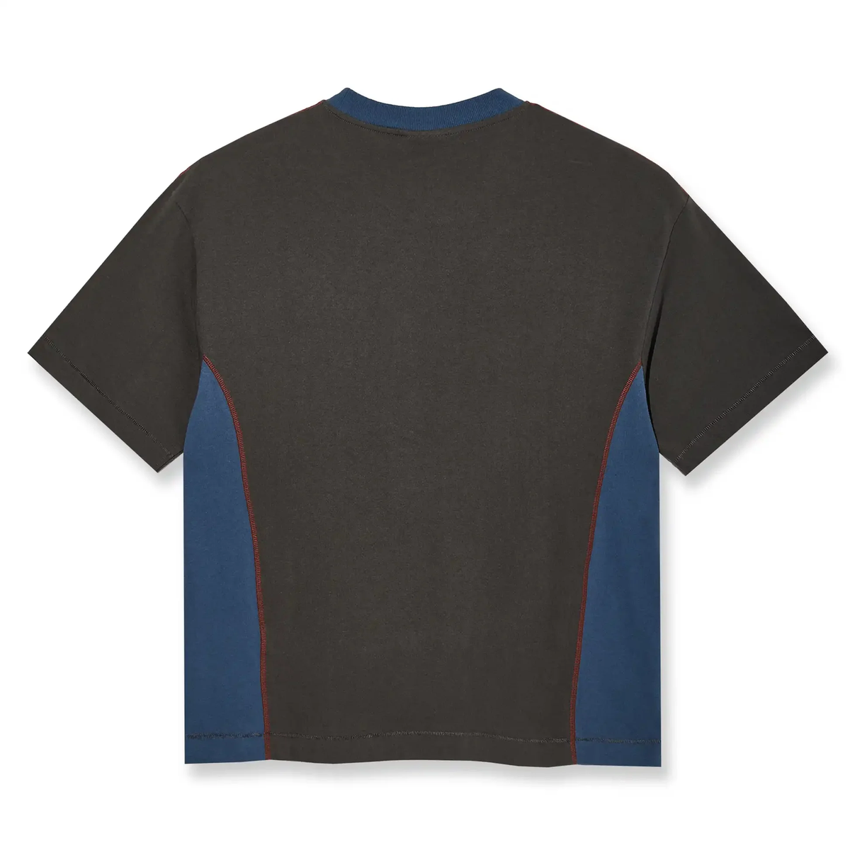 Surf Panel Tee - Dirty Black