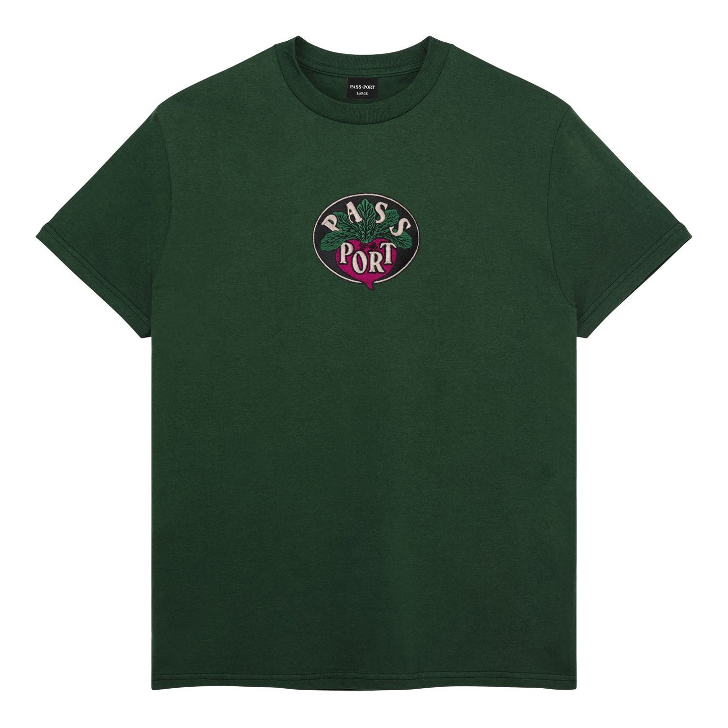 Radish Tee - Forest Green