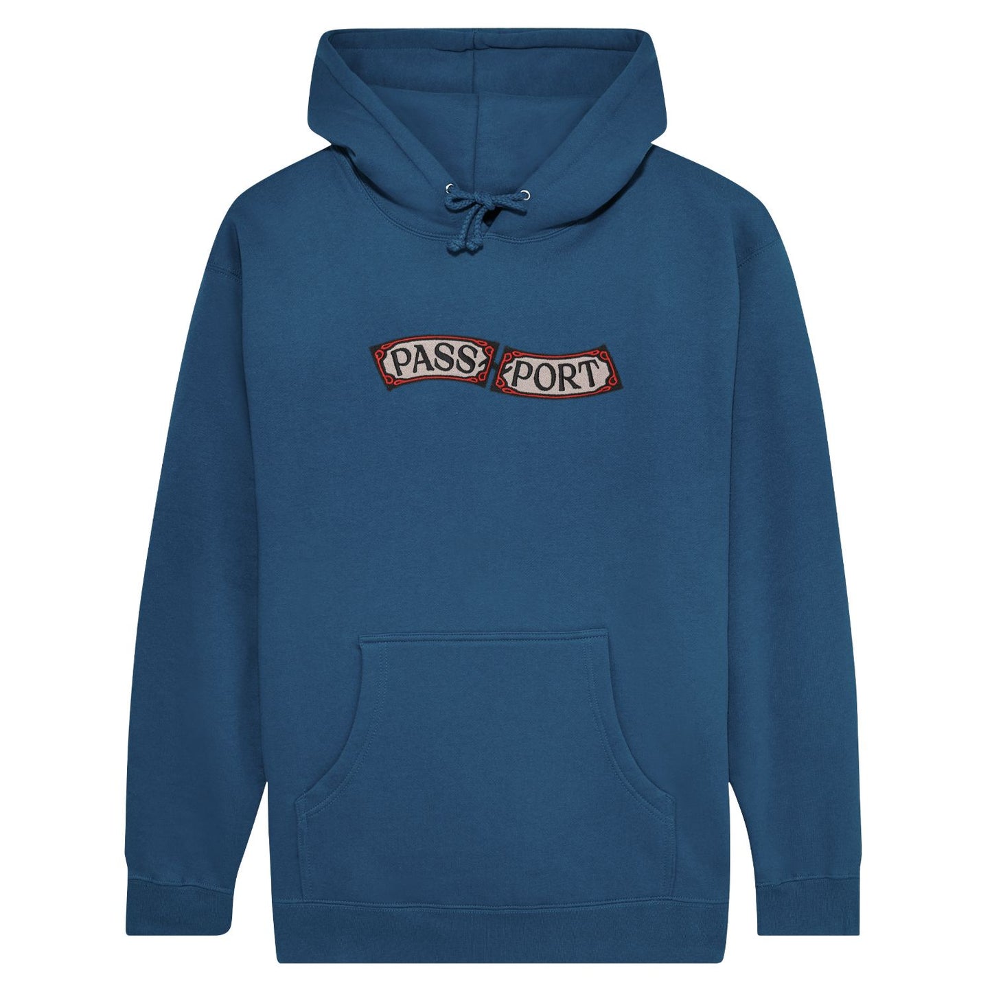 Red Flag Hoodie - Harbour Blue