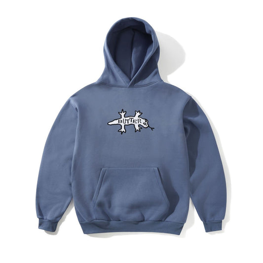Reptile Pullover Hood - Denim