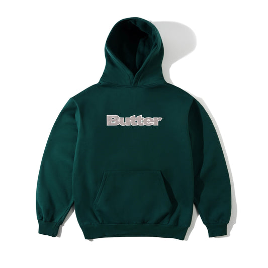 Ripstop Logo Applique Pullover Hood - Forest