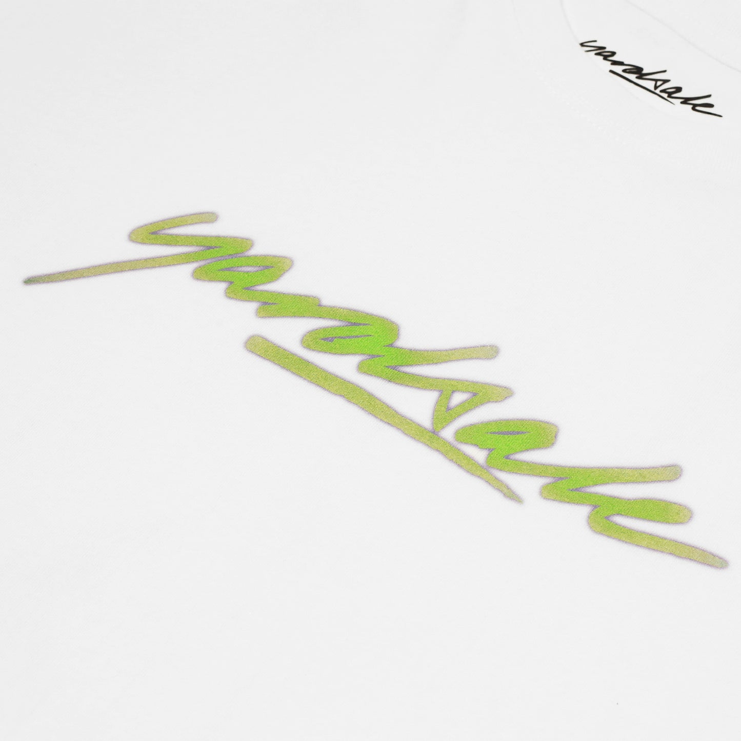 Script T-Shirt - White