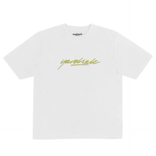 Script T-Shirt - White