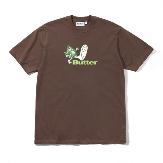 Steppin' Logo Tee - Brown