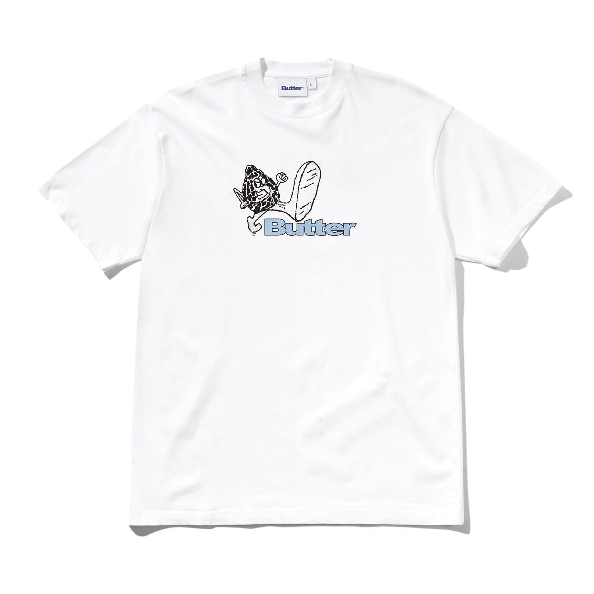 Steppin' Logo Tee - White