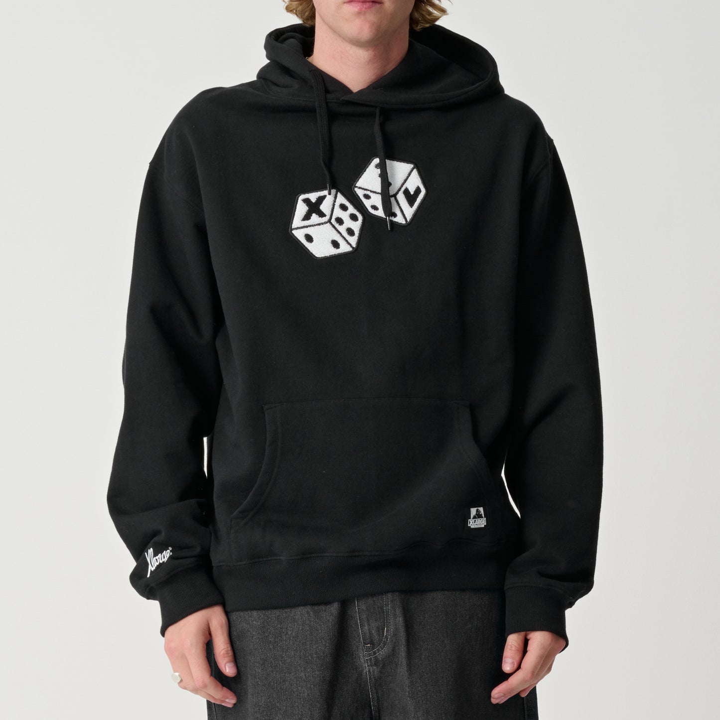 XL Dice Hood - Pigment Black