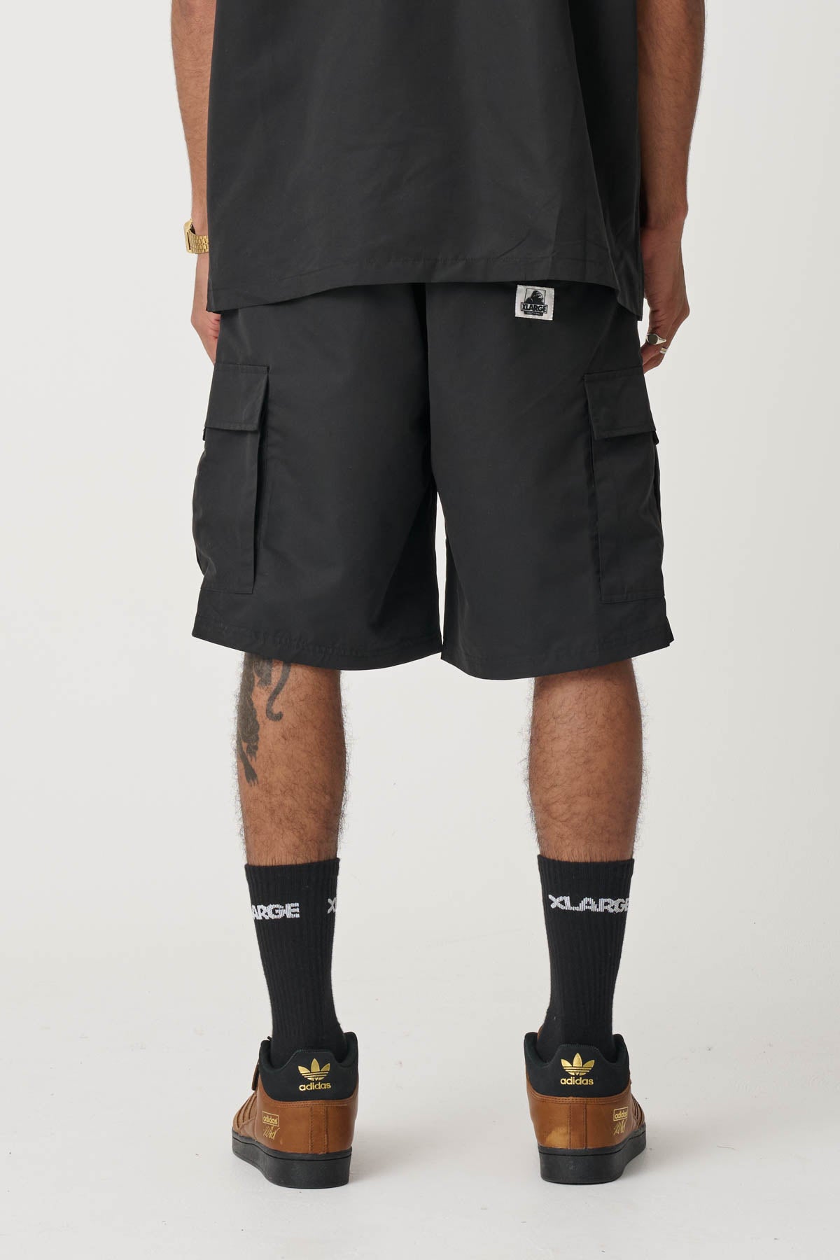 Tech Cargo Overshort - Black