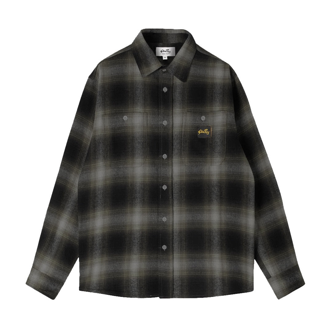 Flannel LS Shirt - Black