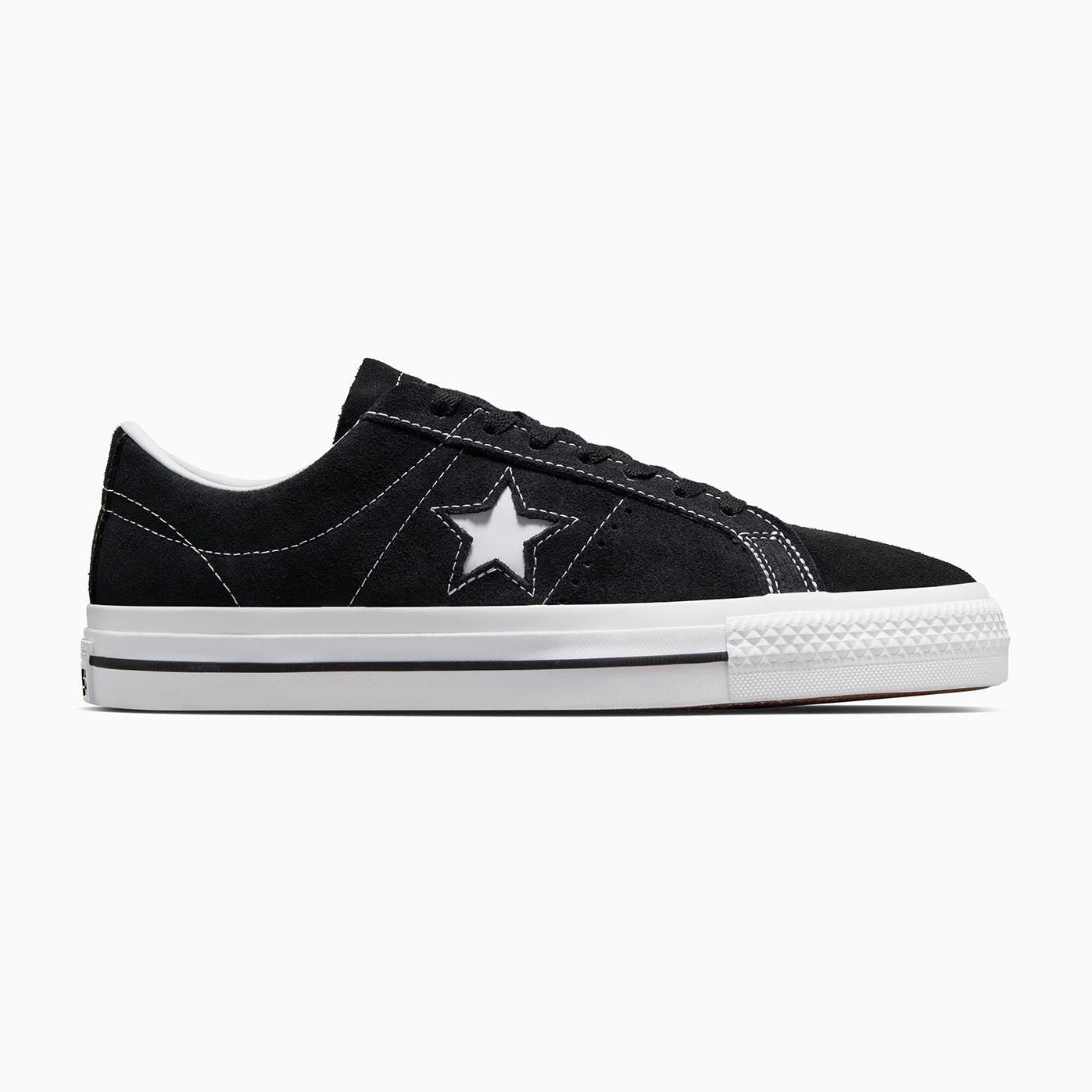 CONS One Star Pro Suede Low - Black/Black/White