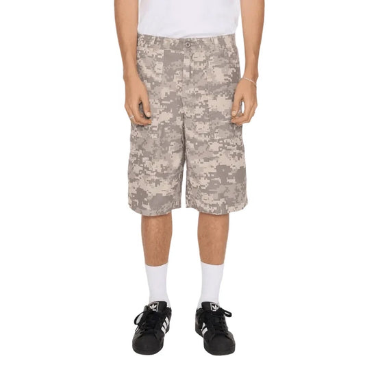 Washed Fatigue Short - Dust Camo
