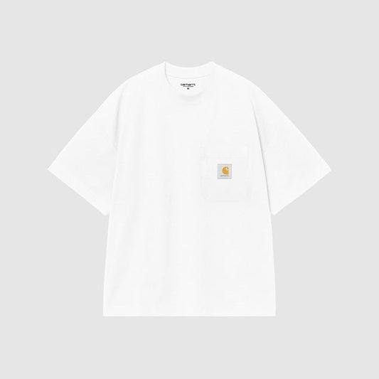S/S Work Pocket T-Shirt - White