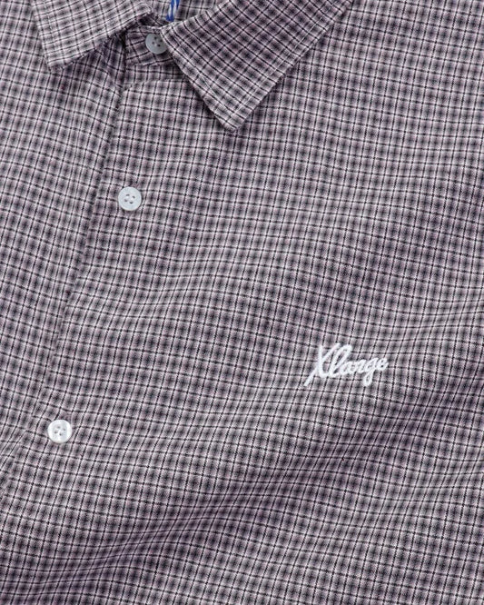 Oxford Script SS Shirt - Black