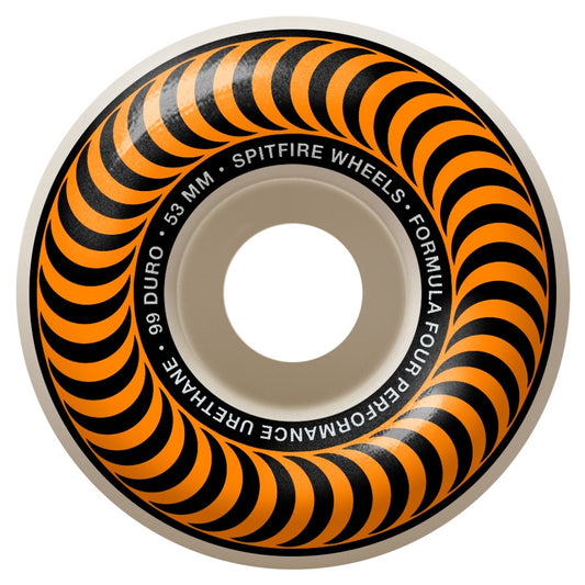 SPITFIRE WHEEL FORMULA FOUR 99D CLASSIC SWIRL - 53MM