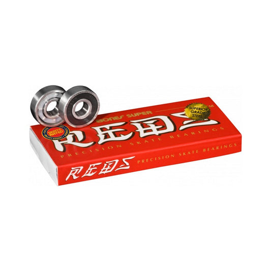 Bones Super Reds Bearings - 8 Pack