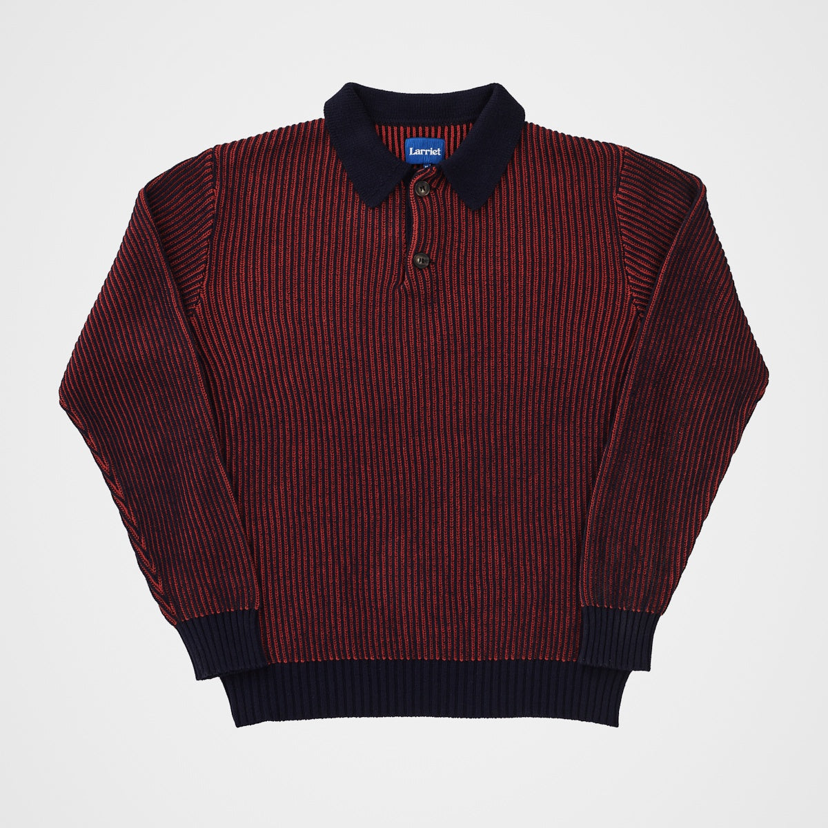Fishermans Polo - Navy / Red