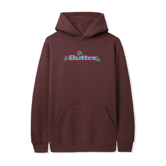 Star Logo Pullover Hoodie - Maroon