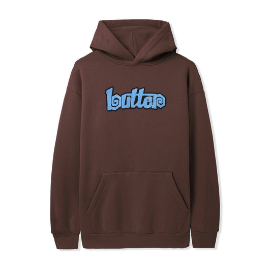 Swirl Pullover Hoodie - Chocolate