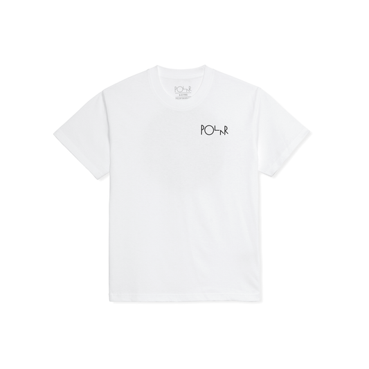 Fill Logo Tee - White